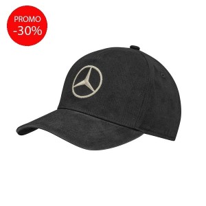 Mercedes-Benz Cappellino Nero Logo Donna